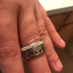 New ring stainless steel size 8